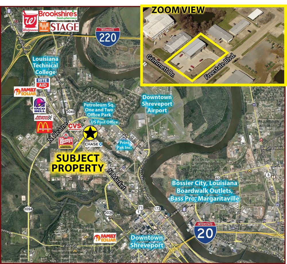 Newly Constructed Class "A" Industrial Building: 1506 Grimmett Dr, Shreveport, LA 71107